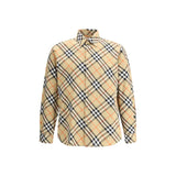 Burberry Beige Cotton Pattern Shirt