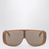 RETROSUPERFUTURE Brown Mask sunglasses