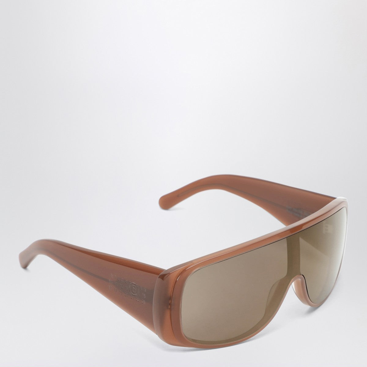 RETROSUPERFUTURE Brown Mask sunglasses
