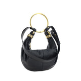 Chloé Black Calf Leather Bos Taurus Handbag