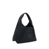 Marc Jacobs Black Calf Leather Bos Taurus Shoulder Bag