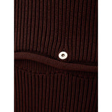 Bottega Veneta Brown Viscose Casual Dress