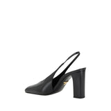 Prada Black Calf Leather Pumps