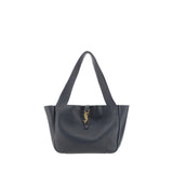 Saint Laurent Black Leather Shoulder Bag