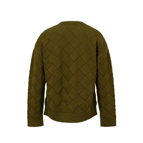 Bottega Veneta Green Wool Sweatshirt