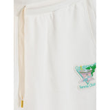 Casablanca White Cotton Athletic Pants