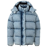 Miu Miu Blue Polyester Coat