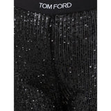 Tom Ford Black Polyester Joggers (Workout Pants)