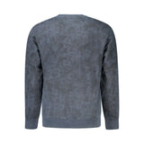 Hugo Boss Blue Cotton Men Sweatshirt