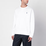 Polo Ralph Lauren White cotton blend sweatshirt with logo