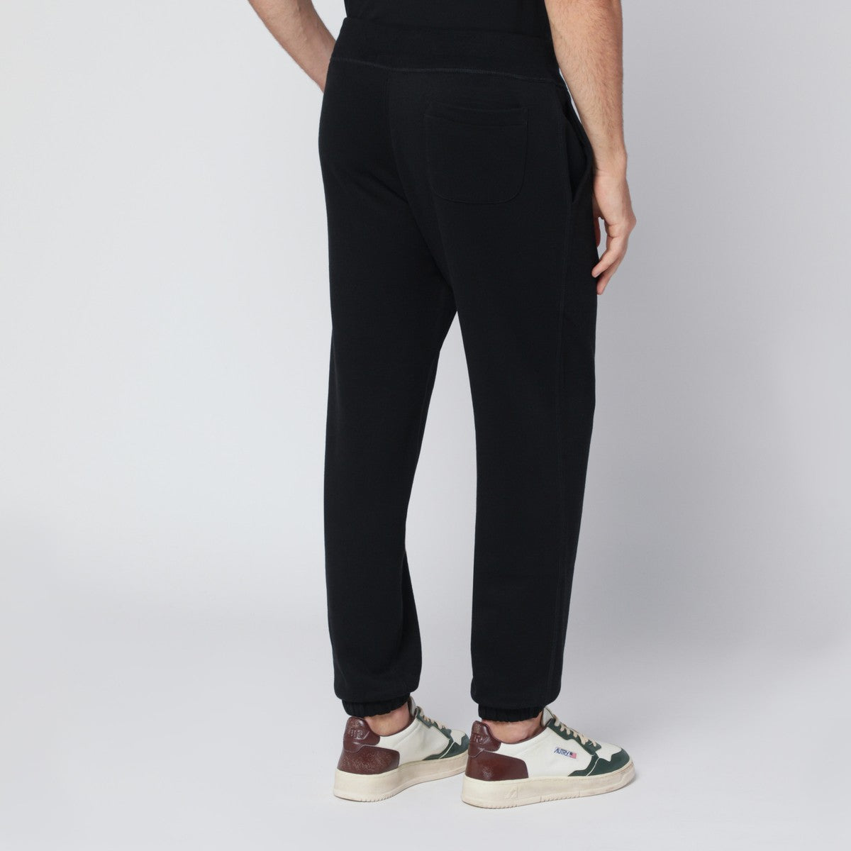 Polo Ralph Lauren Black cotton-blend jogging trousers