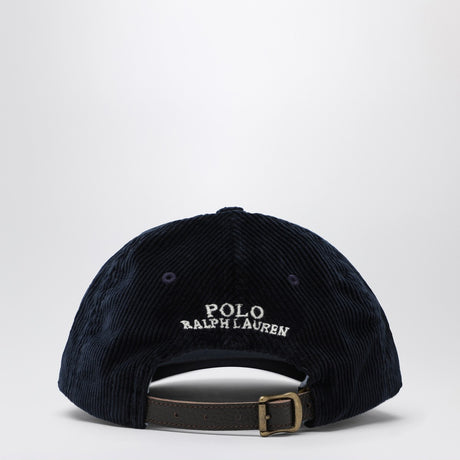 Polo Ralph Lauren Navy blue corduroy baseball cap