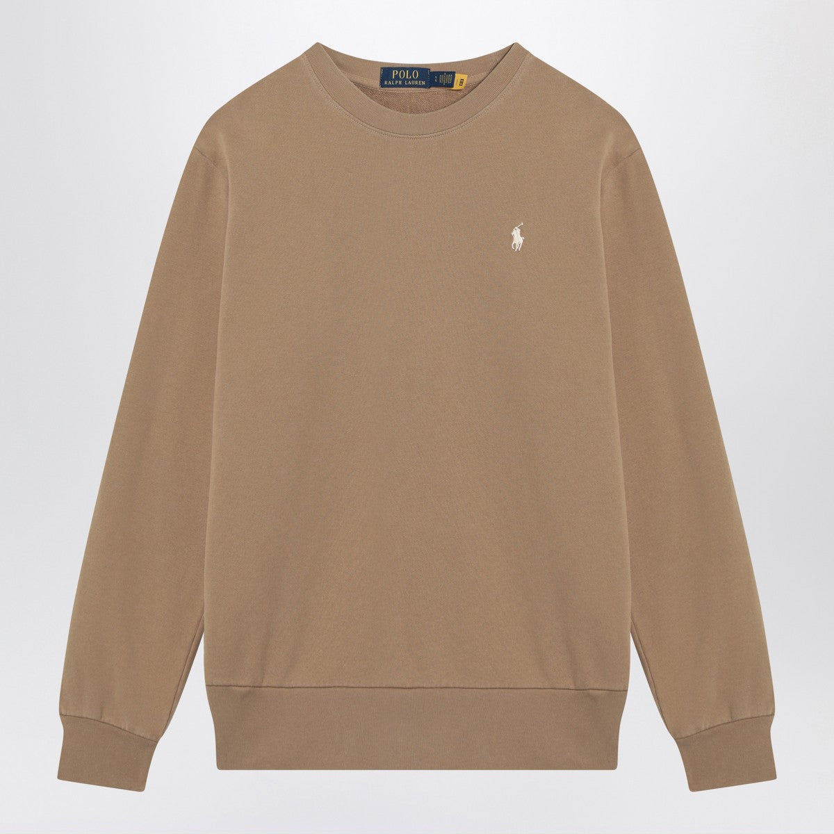 Polo Ralph Lauren Desert coloured cotton sweatshirt