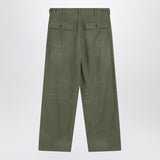 Polo Ralph Lauren Military green cotton trousers