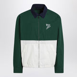 Polo Ralph Lauren Green/white/blue zippered jacket with logo