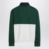 Polo Ralph Lauren Green/white/blue zippered jacket with logo