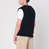 Polo Ralph Lauren Navy blue cable-knit vest