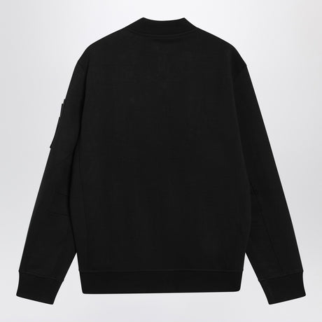 Polo Ralph Lauren Black zip-up knit bomber