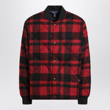 Polo Ralph Lauren Red and black quilted check bomber