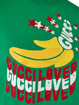 Gucci Green Cotton Logo T-Shirt