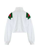 Gucci White Polyester Logo Sweatshirt