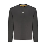Hugo Boss Black Cotton Men Sweatshirt