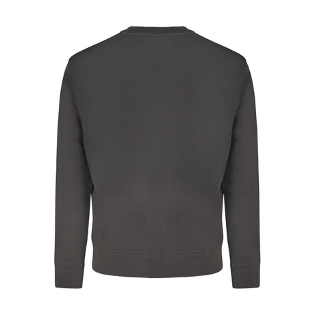 Hugo Boss Black Cotton Men Sweatshirt