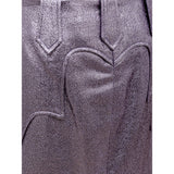 Tom Ford Purple Polyamide Midi Skirt