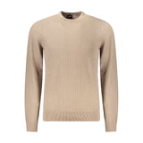 Hugo Boss Beige Cotton Men Sweater