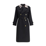 Burberry Black Cotton Coat