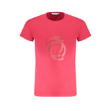 Trussardi Rosso Cotton Men T-Shirt