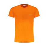Trussardi Arancione Cotton Men T-Shirt
