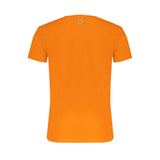Trussardi Arancione Cotton Men T-Shirt