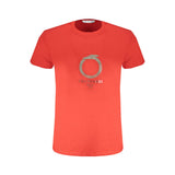 Trussardi Red Cotton Men T-Shirt