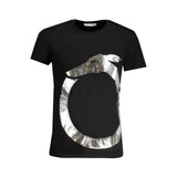 Trussardi Black Cotton Men T-Shirt