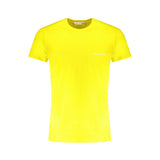 Trussardi Yellow Cotton Men's T-Shirt