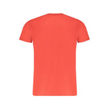 Trussardi Rosso Cotton Men T-Shirt