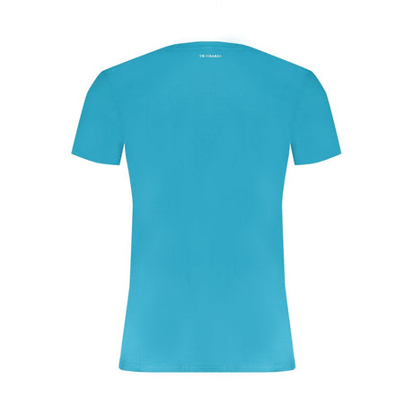 Trussardi Azzurro Cotton Men T-Shirt
