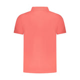 Trussardi Pink Cotton Men Polo Shirt
