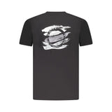 Trussardi Black Cotton Men T-Shirt