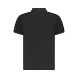 Trussardi Black Cotton Men Polo
