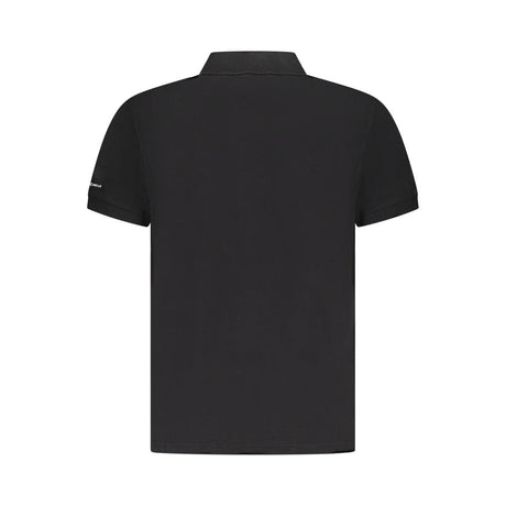 Trussardi Black Cotton Men Polo