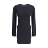 Balmain Black Viscose Casual Dress