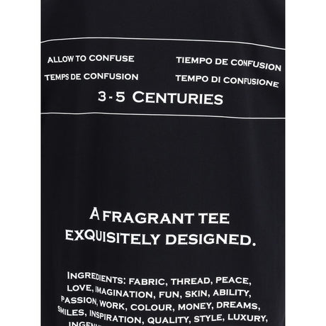 Moschino Black Cotton T-Shirt