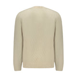 Hugo Boss Beige Cotton Men Sweater