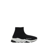 Balenciaga Black Polyester Athletic Sneakers