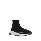 Balenciaga Black Polyester Athletic Sneakers
