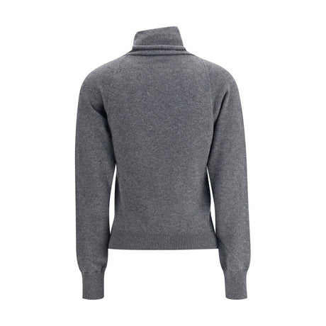 Tom Ford Gray Cashmere Turtleneck