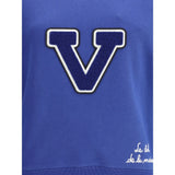 Valentino Blue Cotton Sweatshirt
