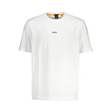 Hugo Boss White Organic Cotton Men's T-Shirt